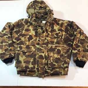 Vintage Hunting Jacket Camo Camouflage 